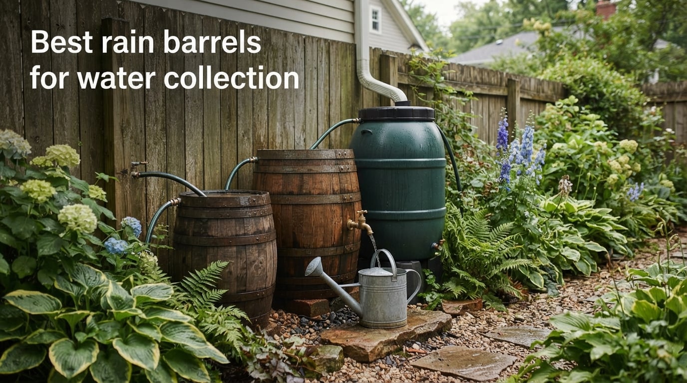 Best rain barrels for water collection