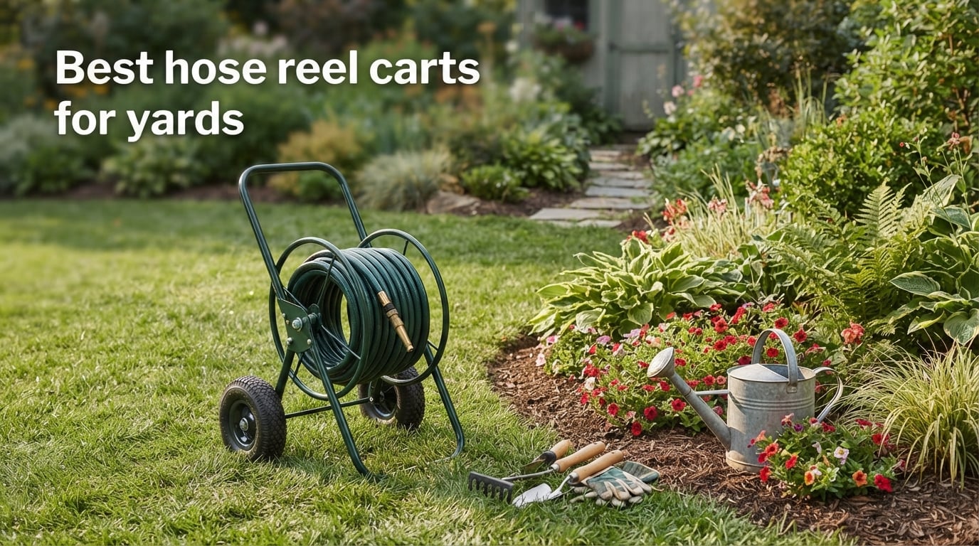 Best hose reel carts for yards