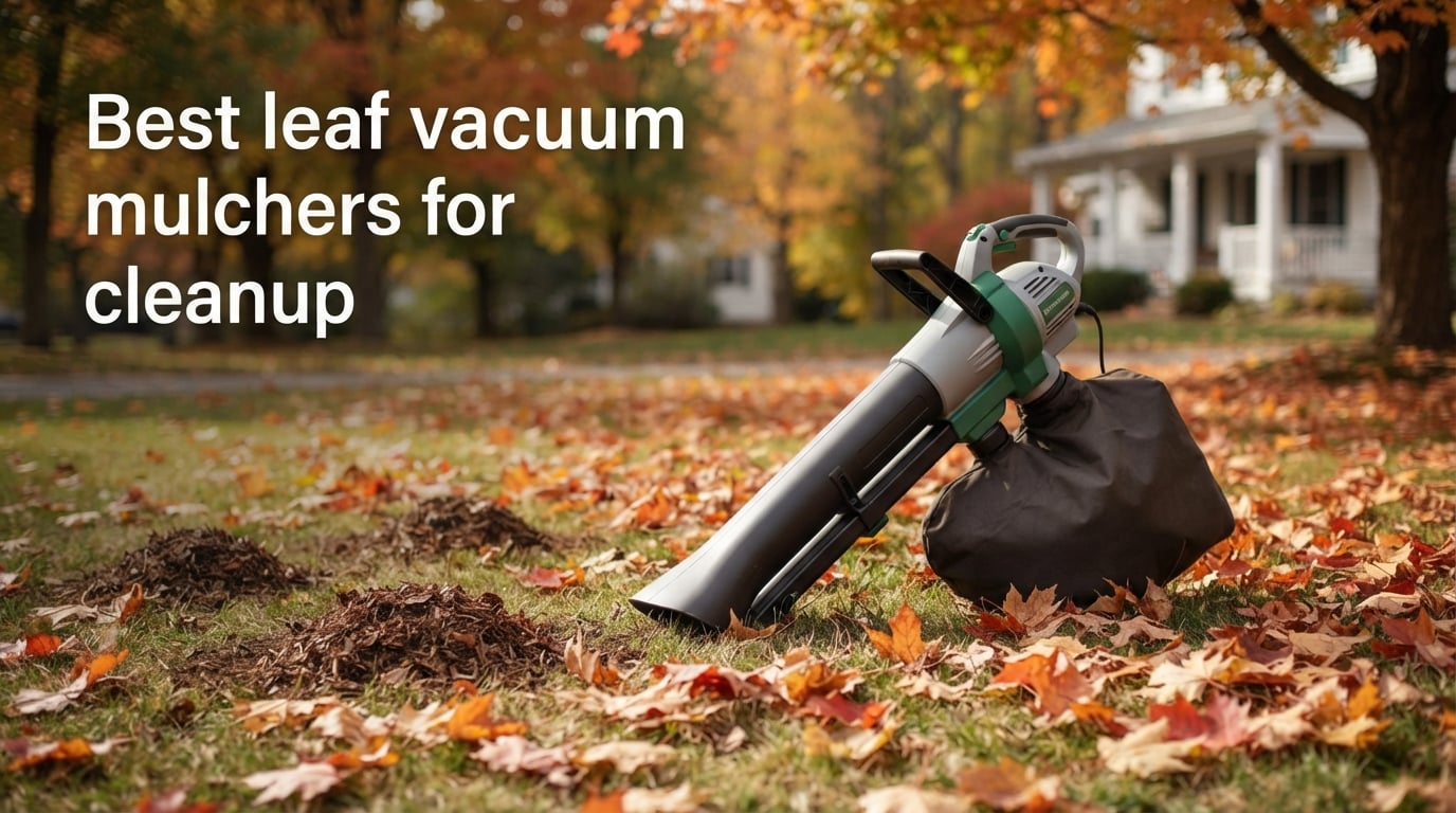 Best leaf vacuum mulchers for cleanup
