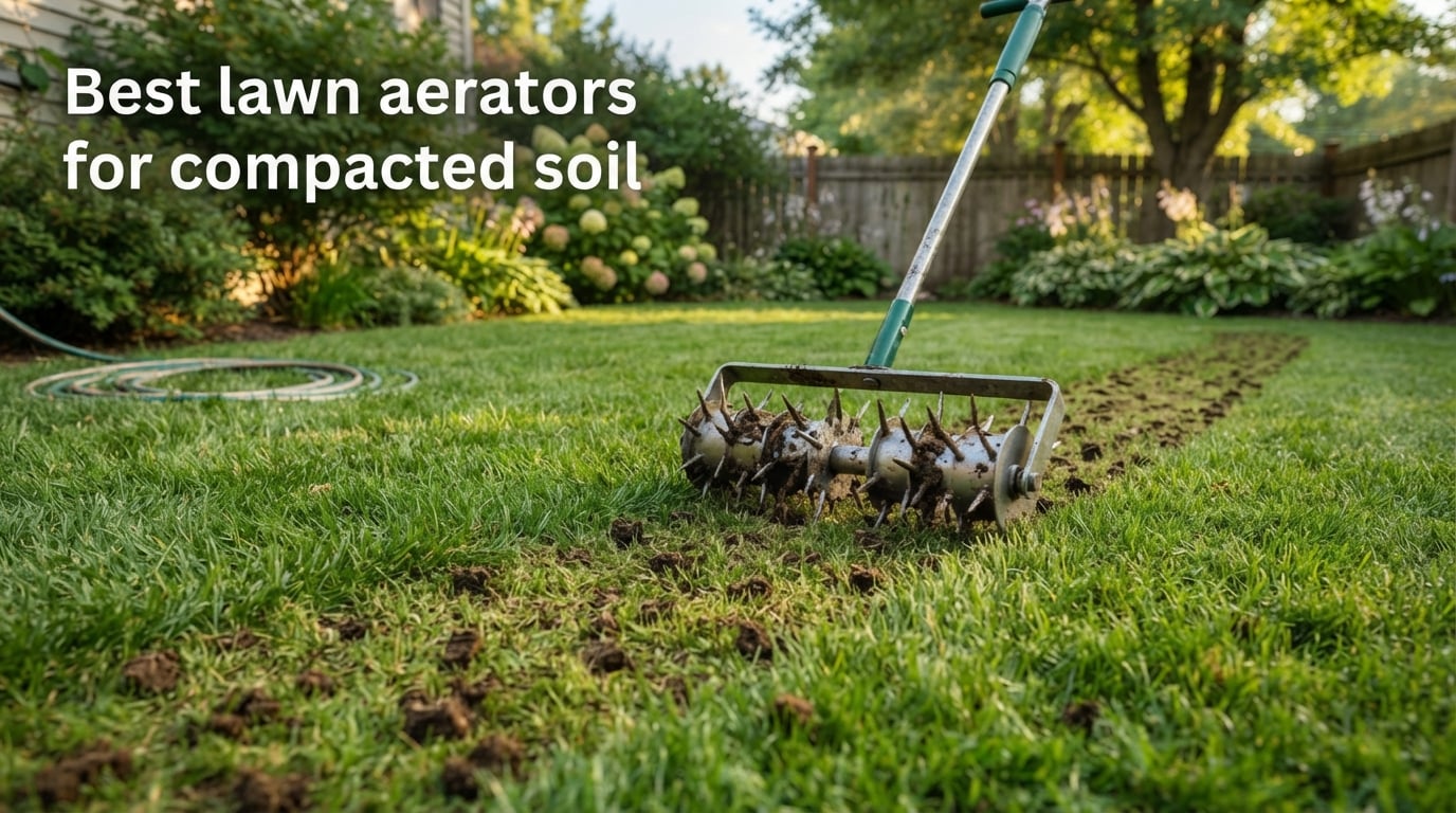 Best lawn aerators for compacted soil
