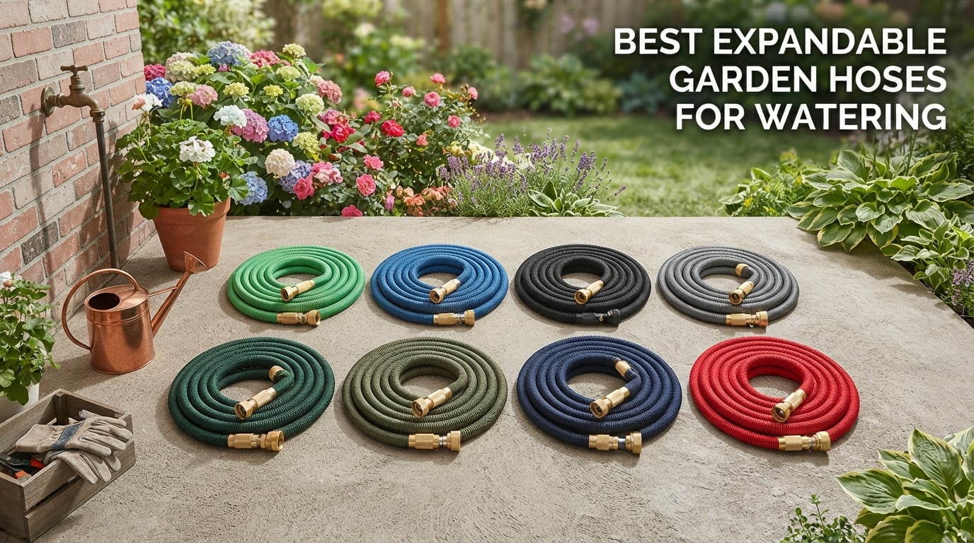 Best expandable garden hoses for watering