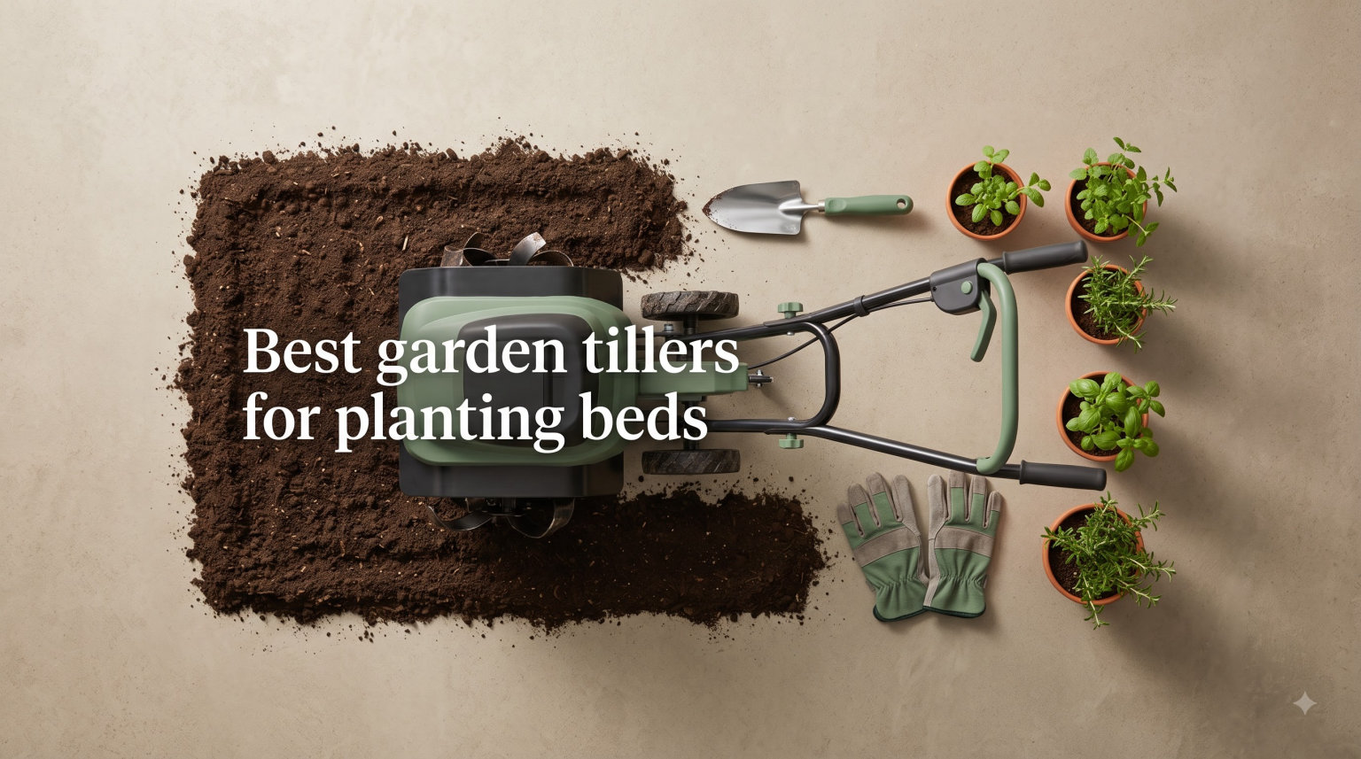 Best garden tillers for planting beds