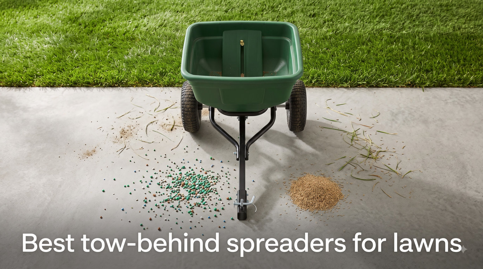 Best tow-behind spreaders for lawns