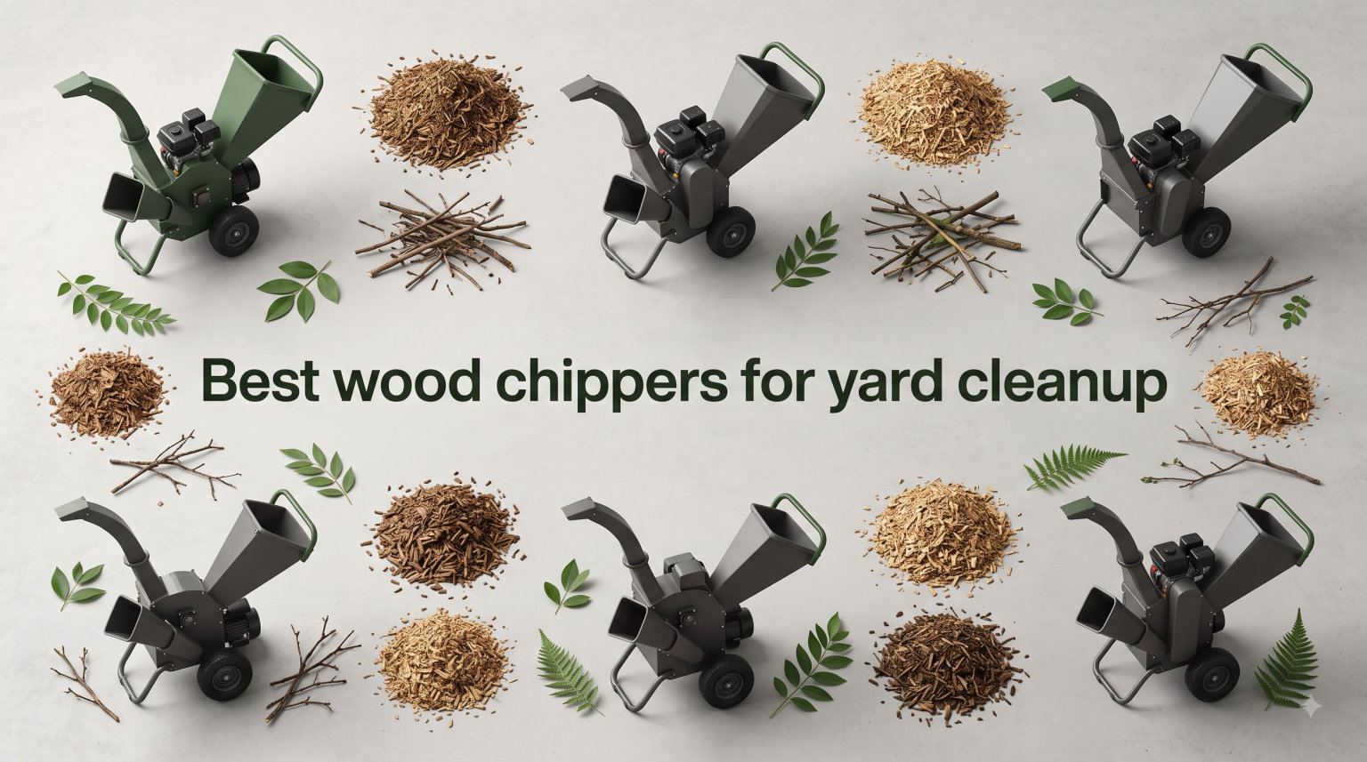 Best wood chippers for yard cleanup