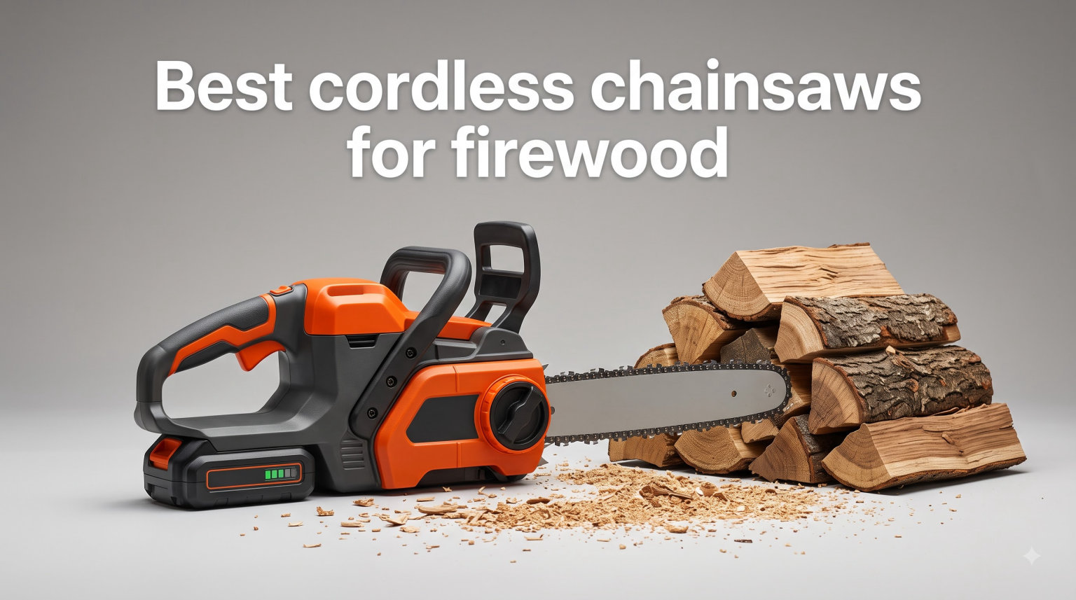 Best cordless chainsaws for firewood