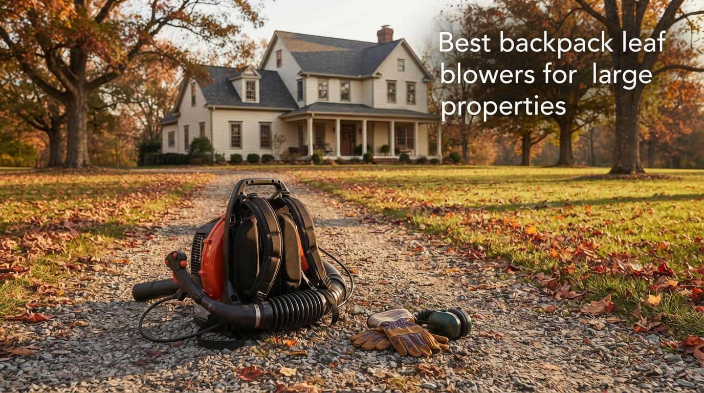 Best backpack leaf blowers for large properties
