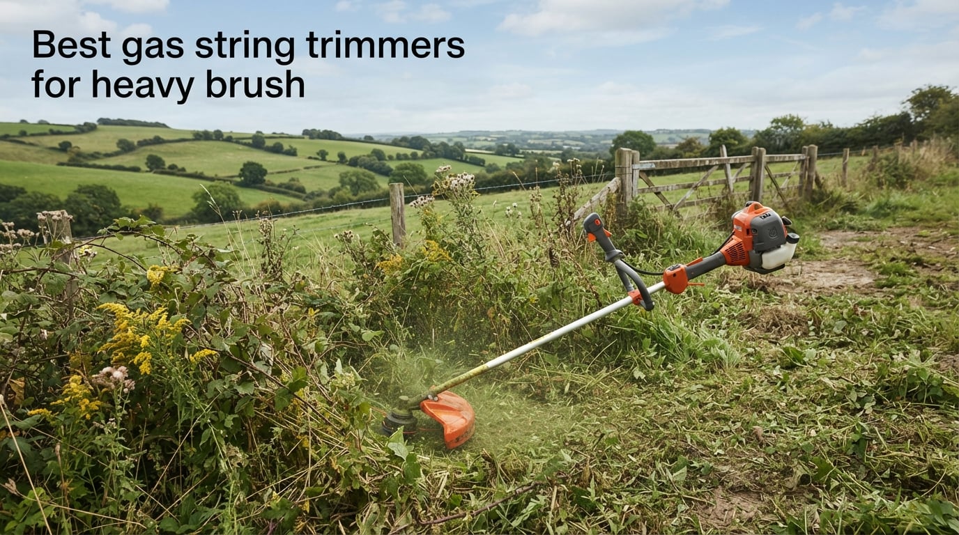 Best gas string trimmers for heavy brush
