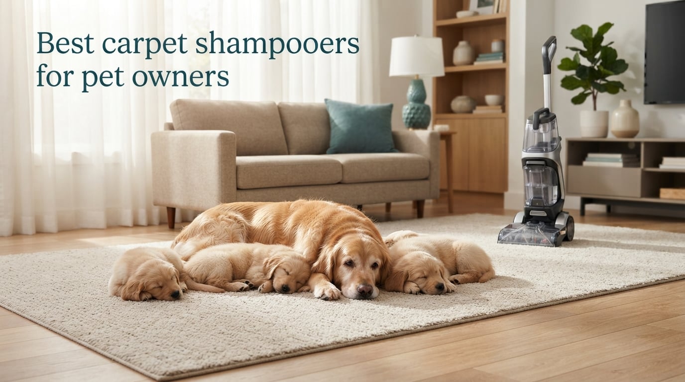 Best carpet shampooers for pet owners