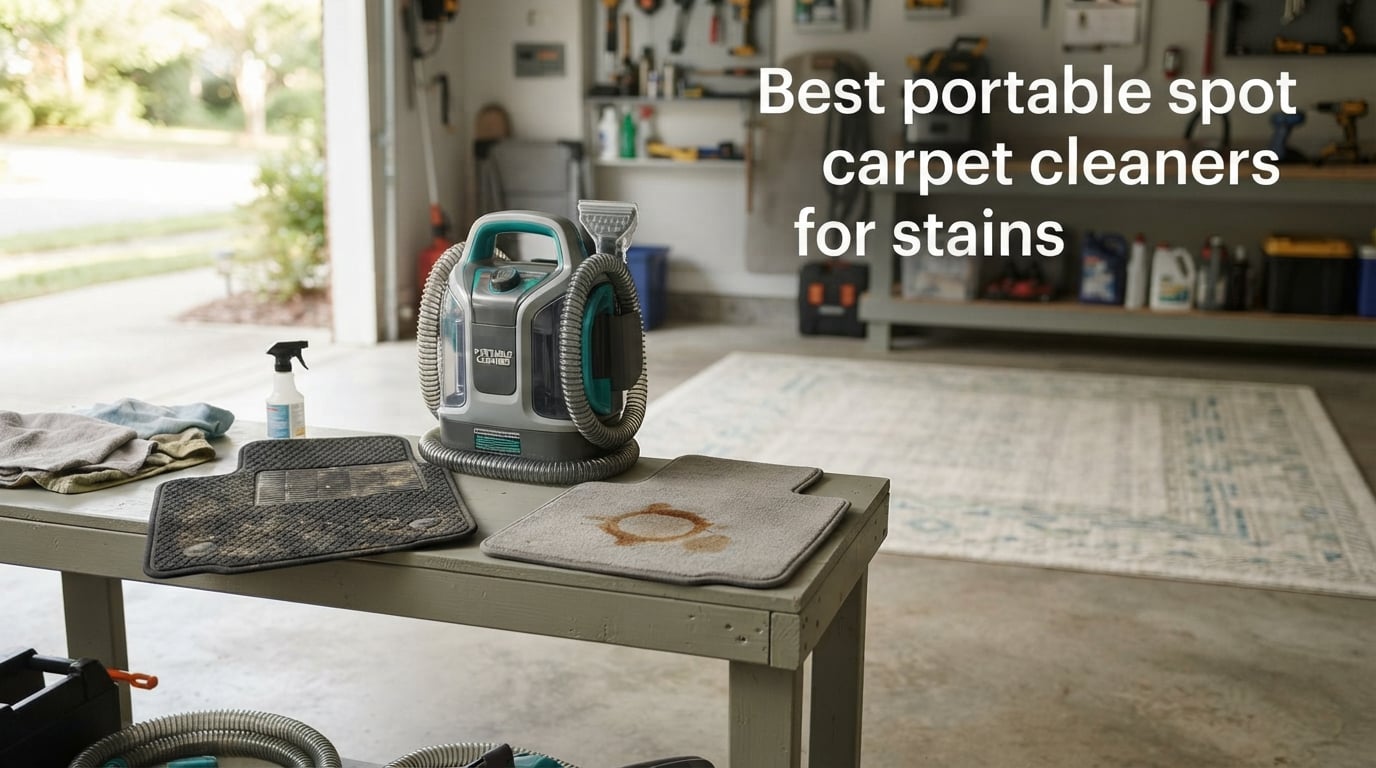 Best portable spot carpet cleaners for stains