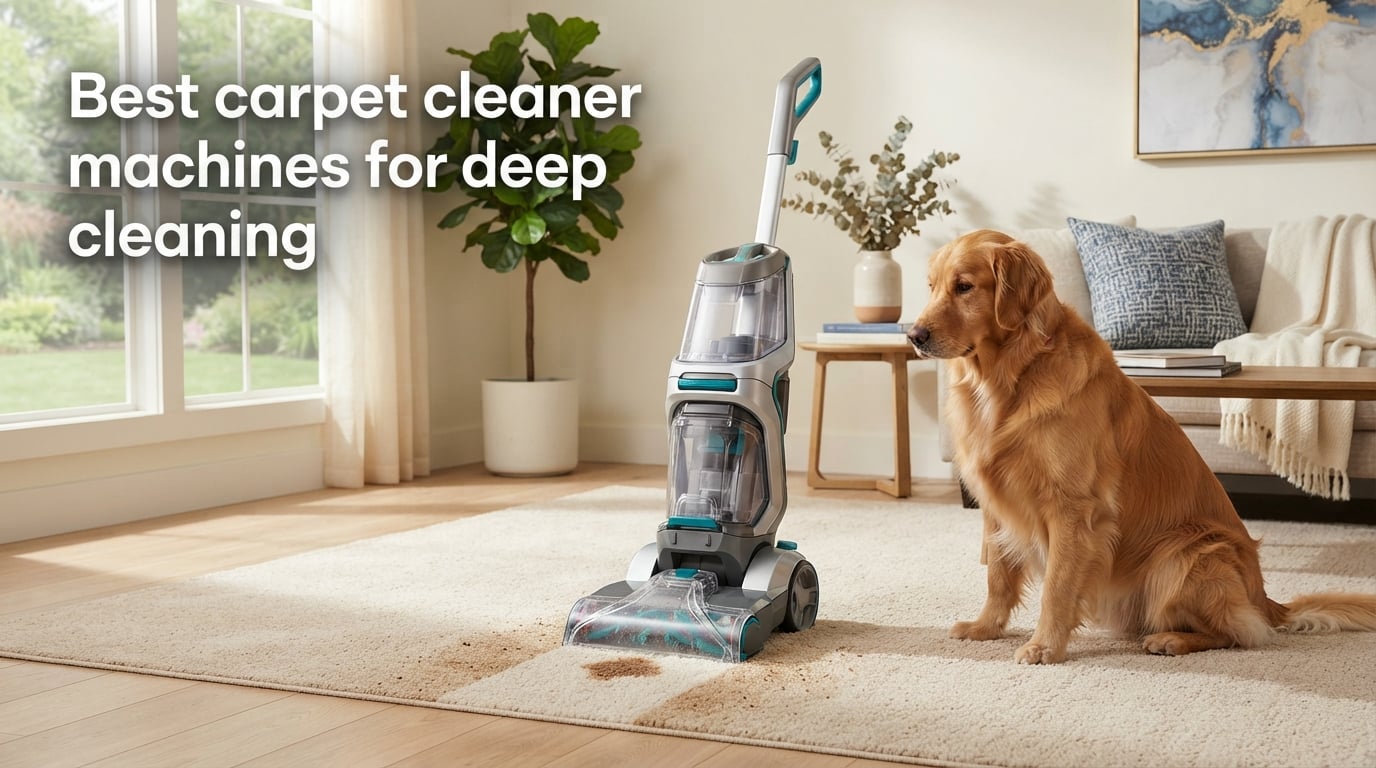Best carpet cleaner machines for deep cleaning