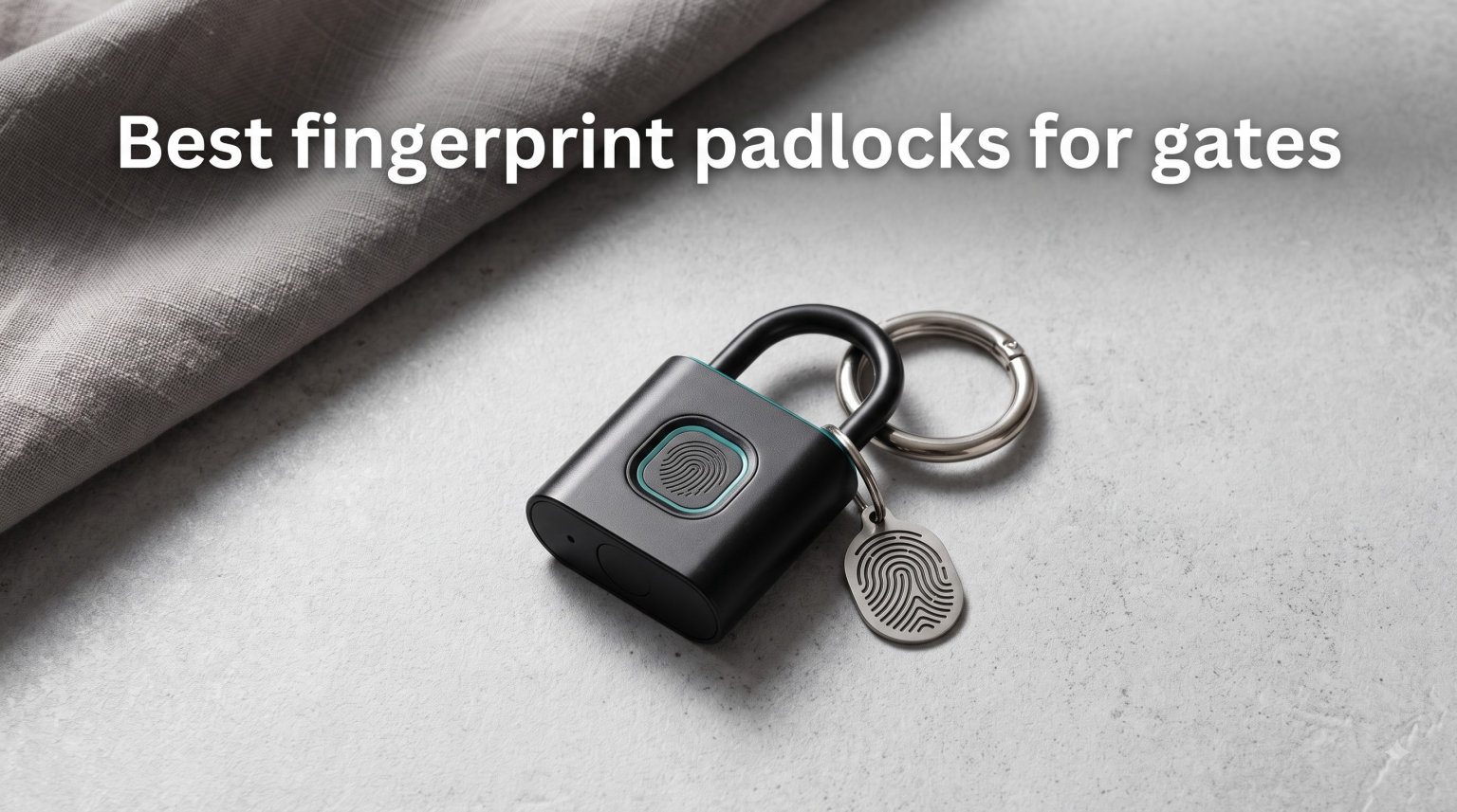 Best fingerprint padlocks for gates