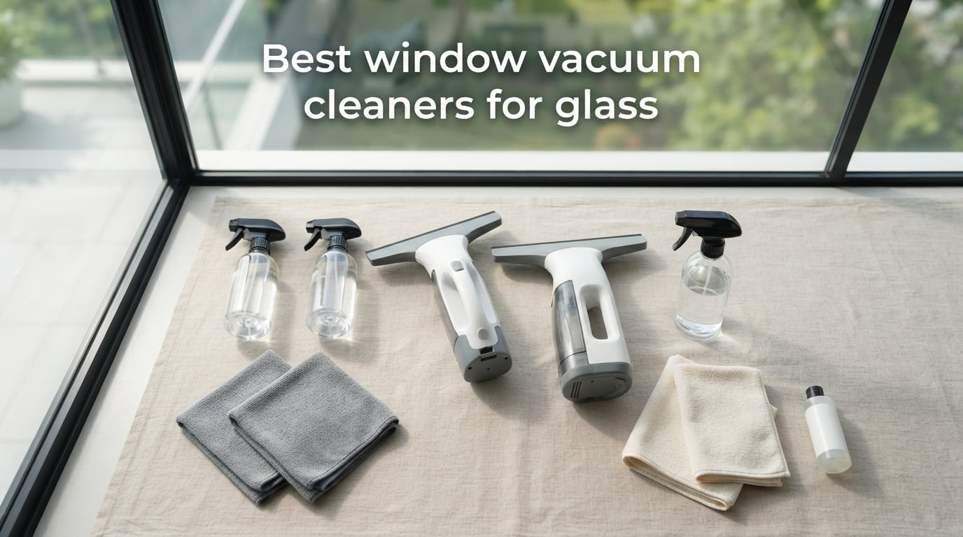 Best window vacuum cleaners for glass