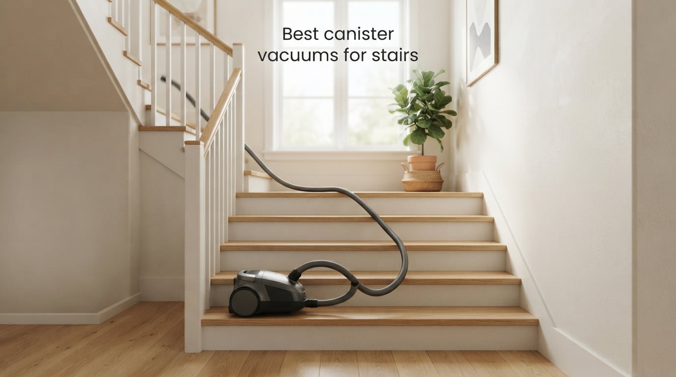 Best canister vacuums for stairs