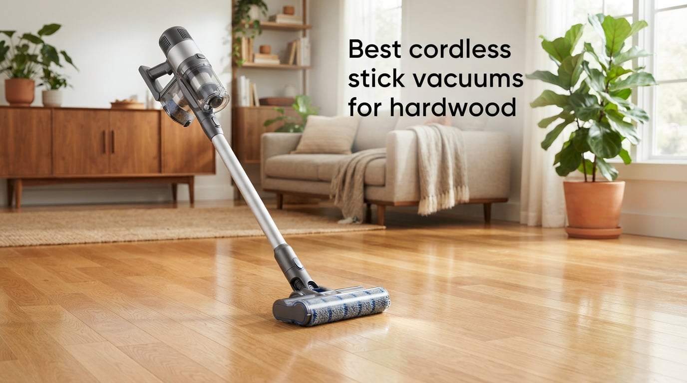 Best cordless stick vacuums for hardwood