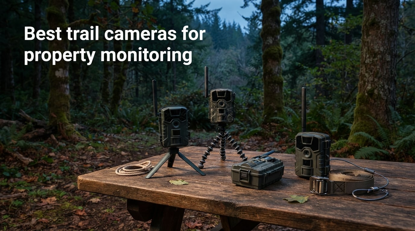 Best trail cameras for property monitoring