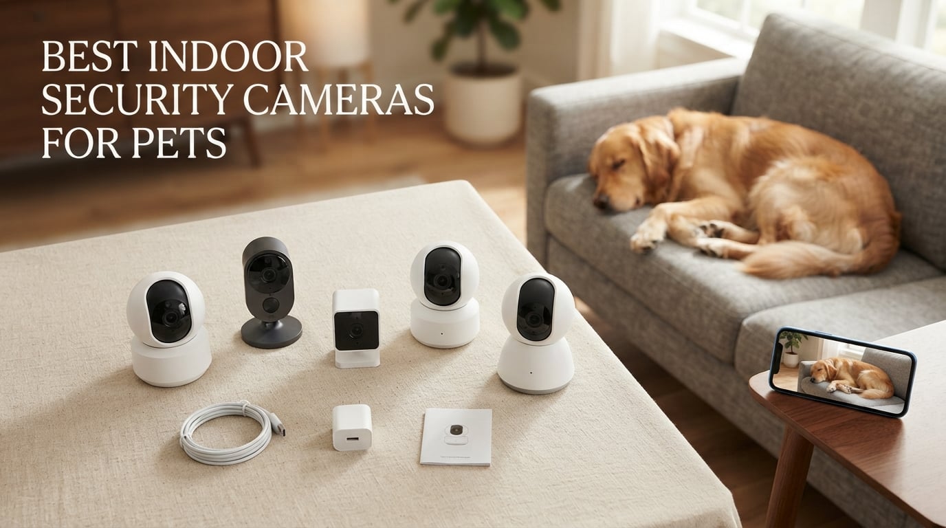 Best indoor security cameras for pets