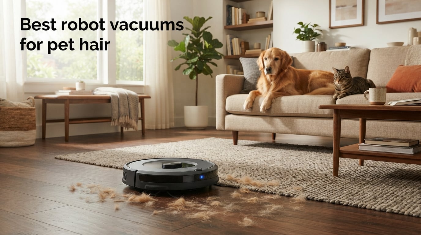 Best robot vacuums for pet hair