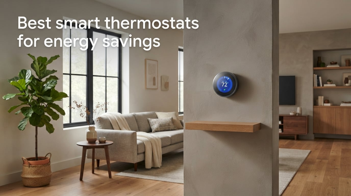 Best smart thermostats for energy savings