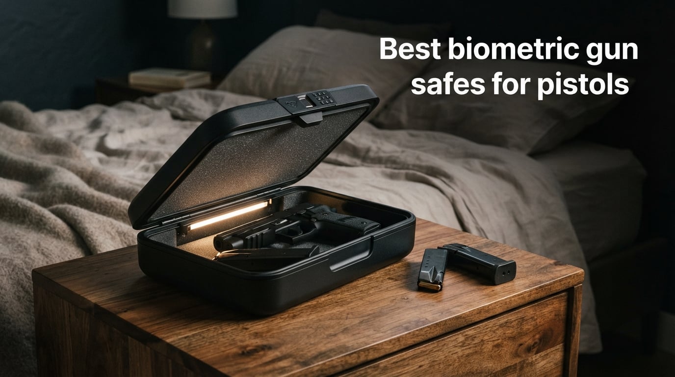 Best biometric gun safes for pistols