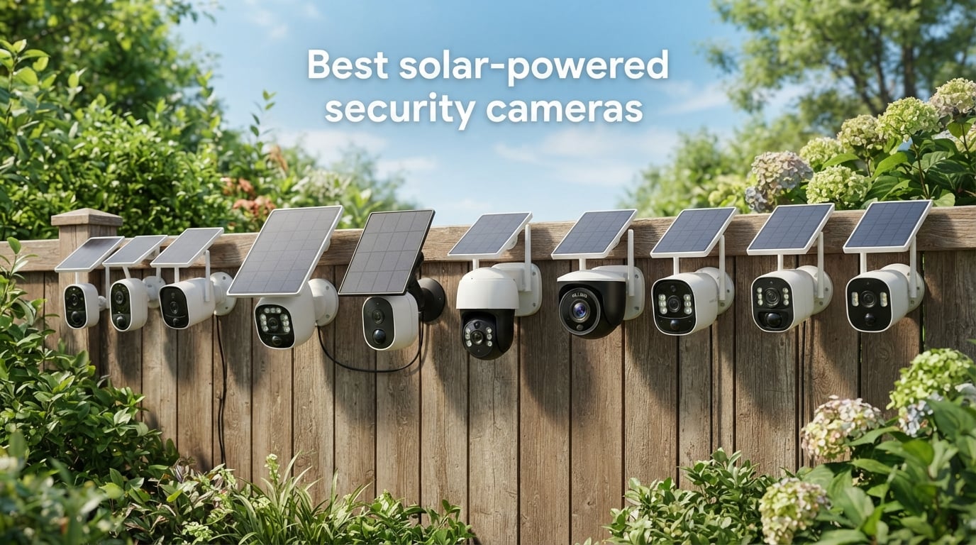 Best solar-powered security cameras