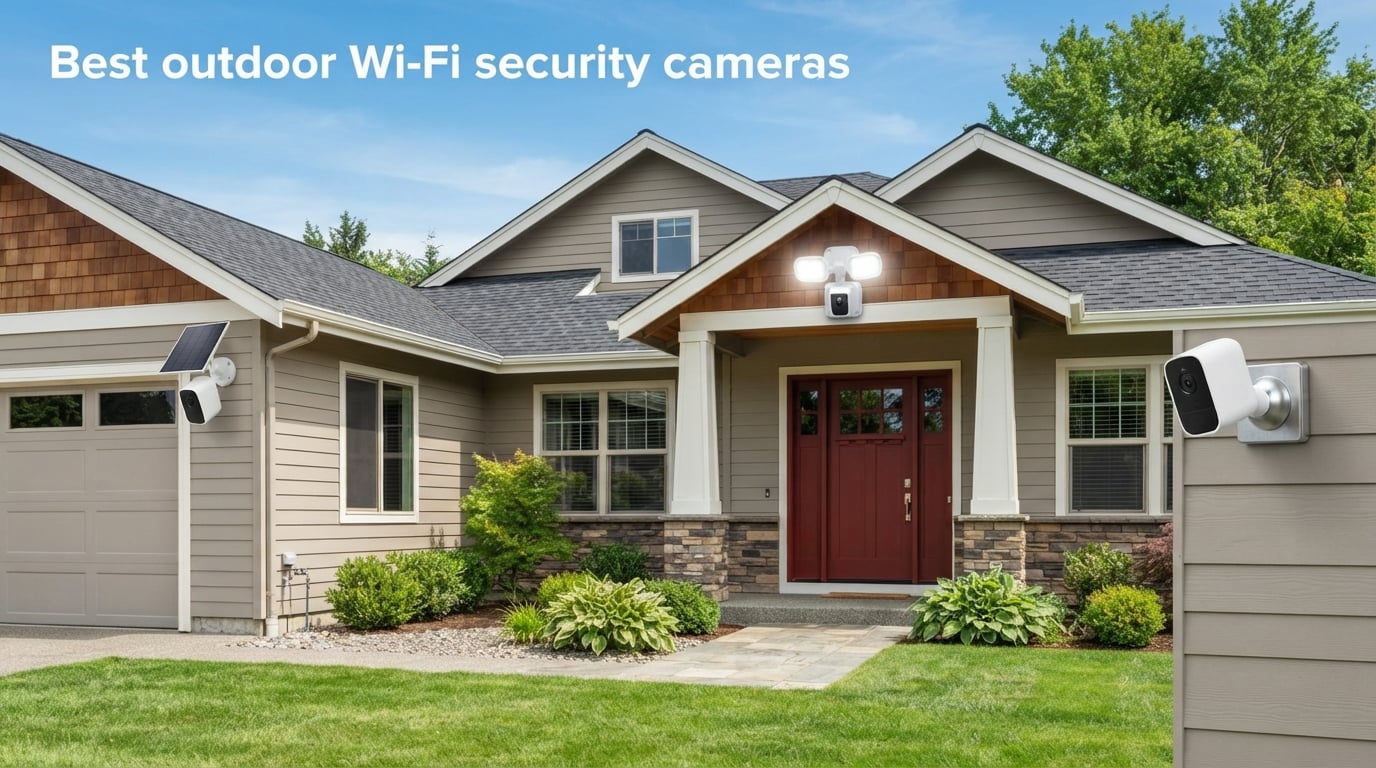 Best outdoor Wi-Fi security cameras