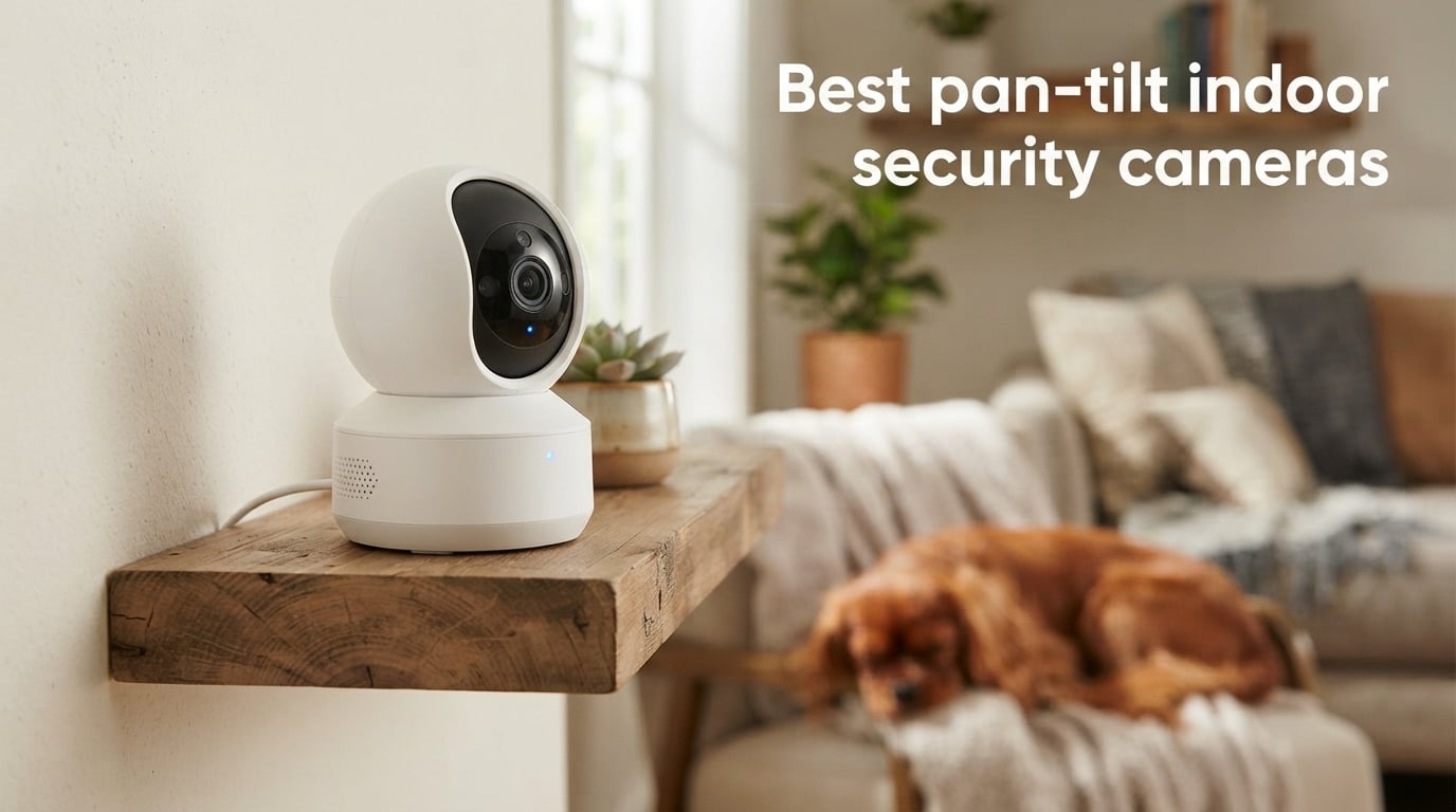 Best pan-tilt indoor security cameras