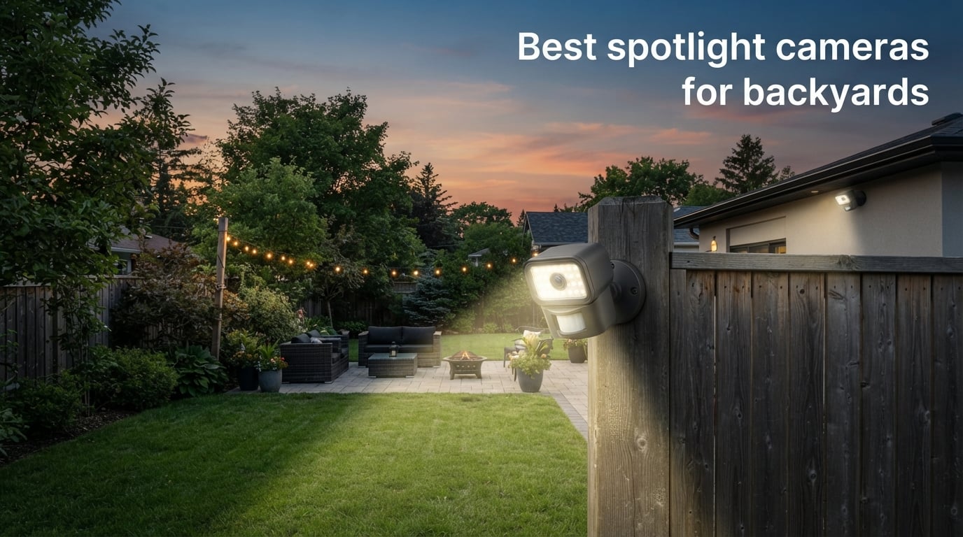 Best spotlight cameras for backyards