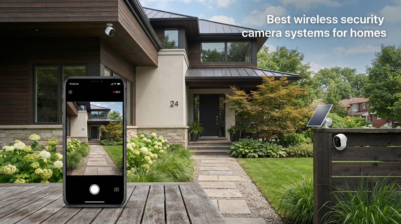 Best wireless security camera systems for homes