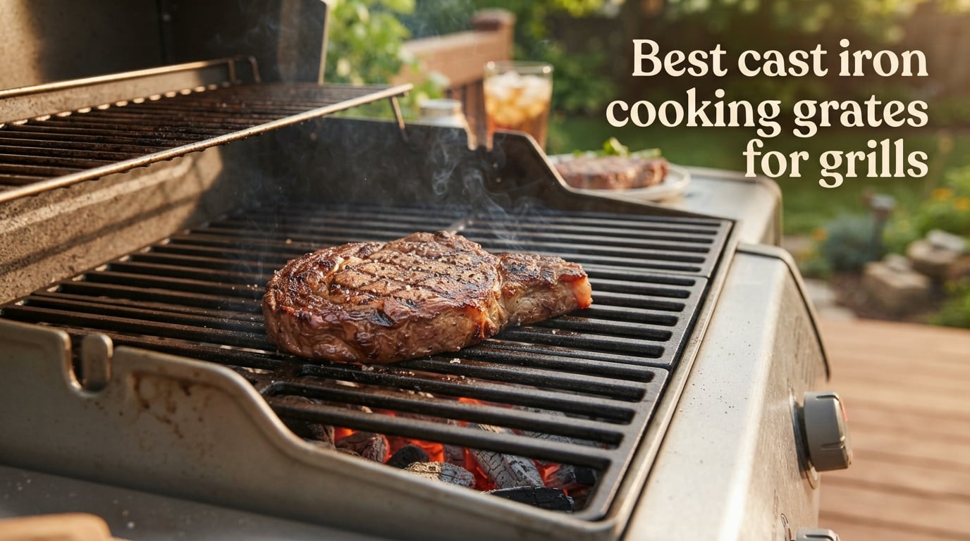 Best cast iron cooking grates for grills