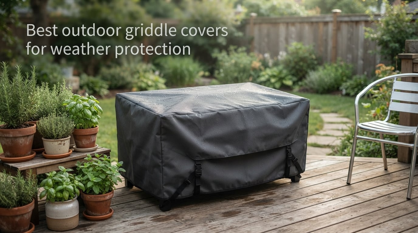 Best outdoor griddle covers for weather protection