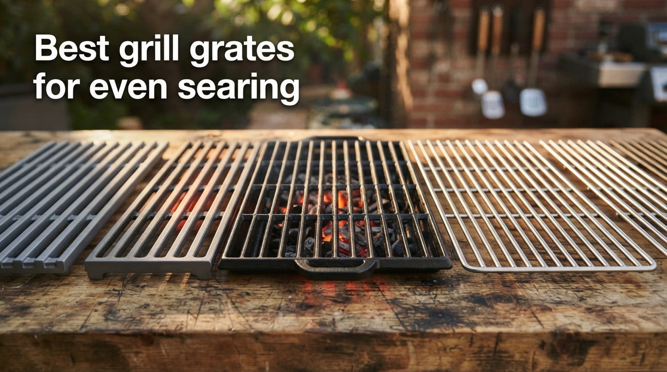 Best grill grates for even searing
