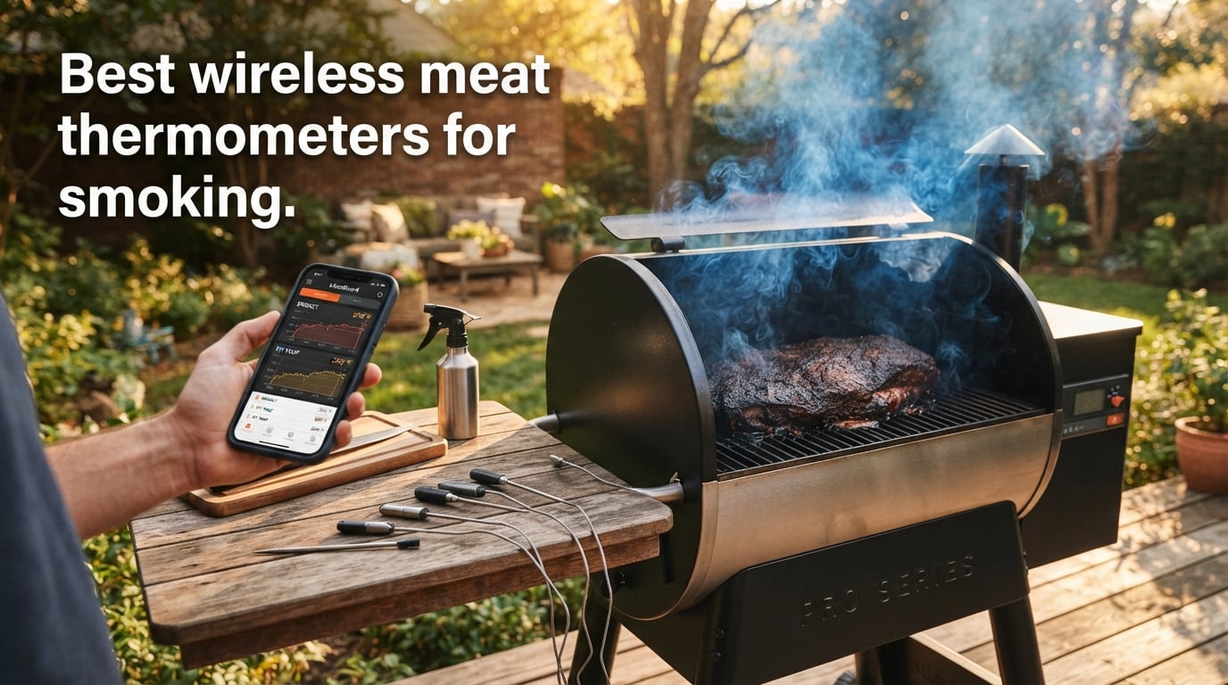 Best wireless meat thermometers for smoking