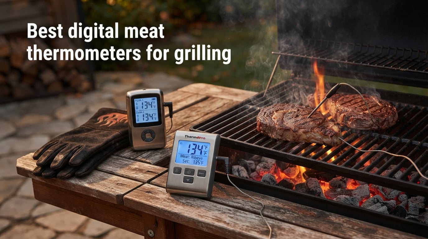 Best digital meat thermometers for grilling