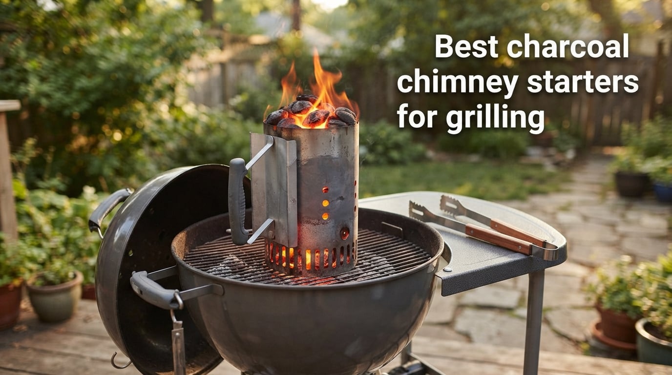 Best charcoal chimney starters for grilling