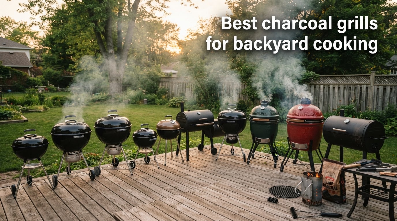 Best charcoal grills for backyard cooking
