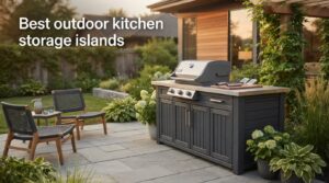 Best outdoor kitchen storage islands