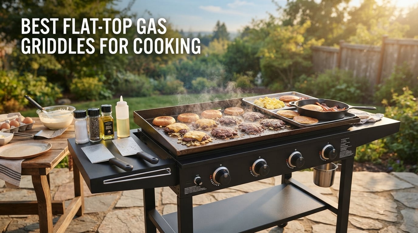 Best flat-top gas griddles for cooking