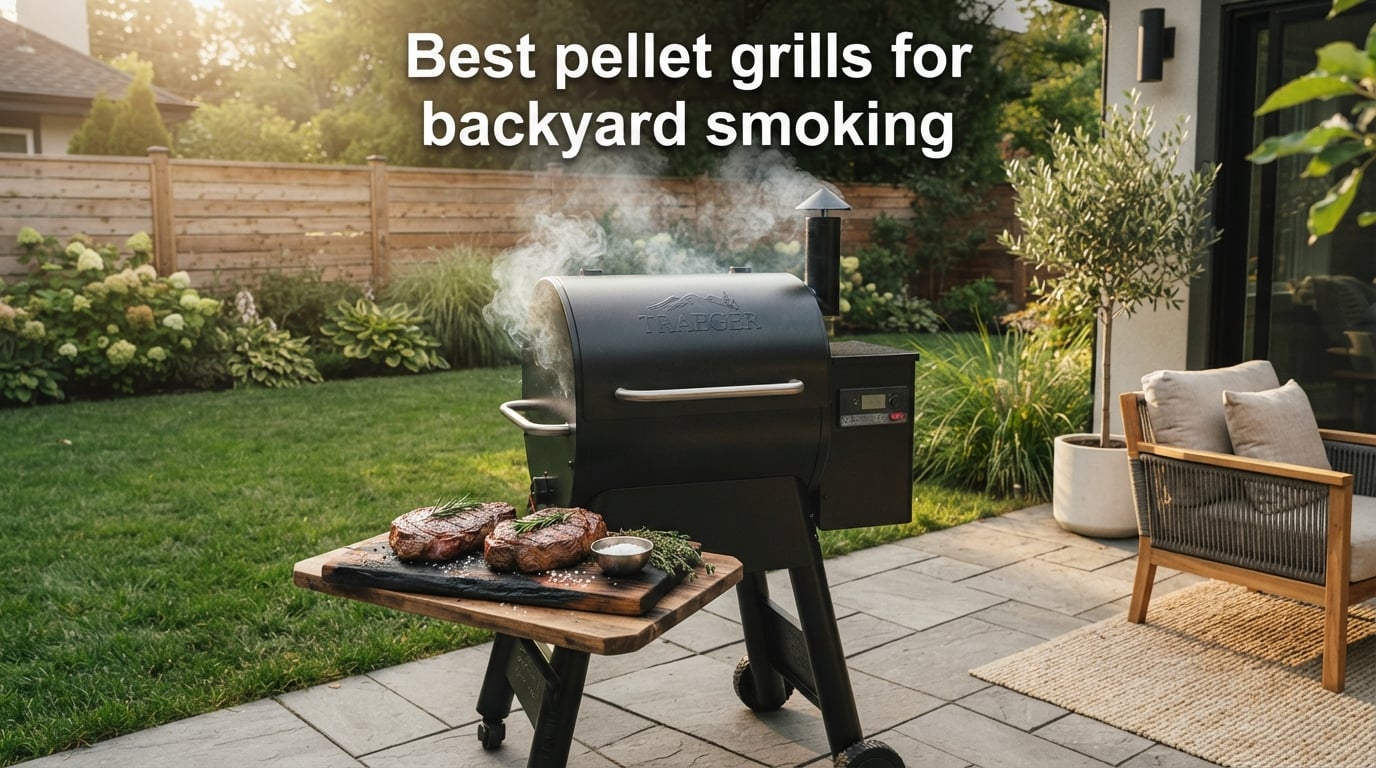 Best pellet grills for backyard smoking