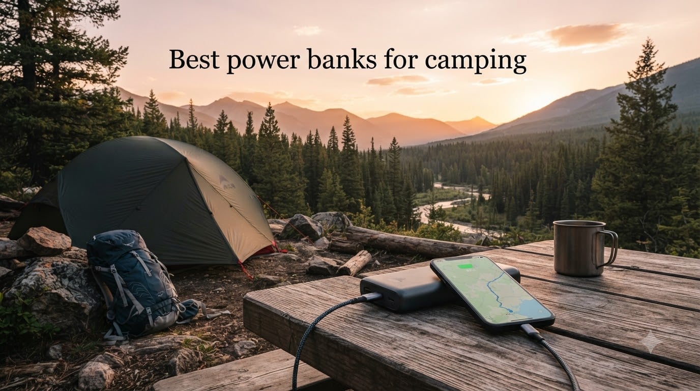 Best power banks for camping