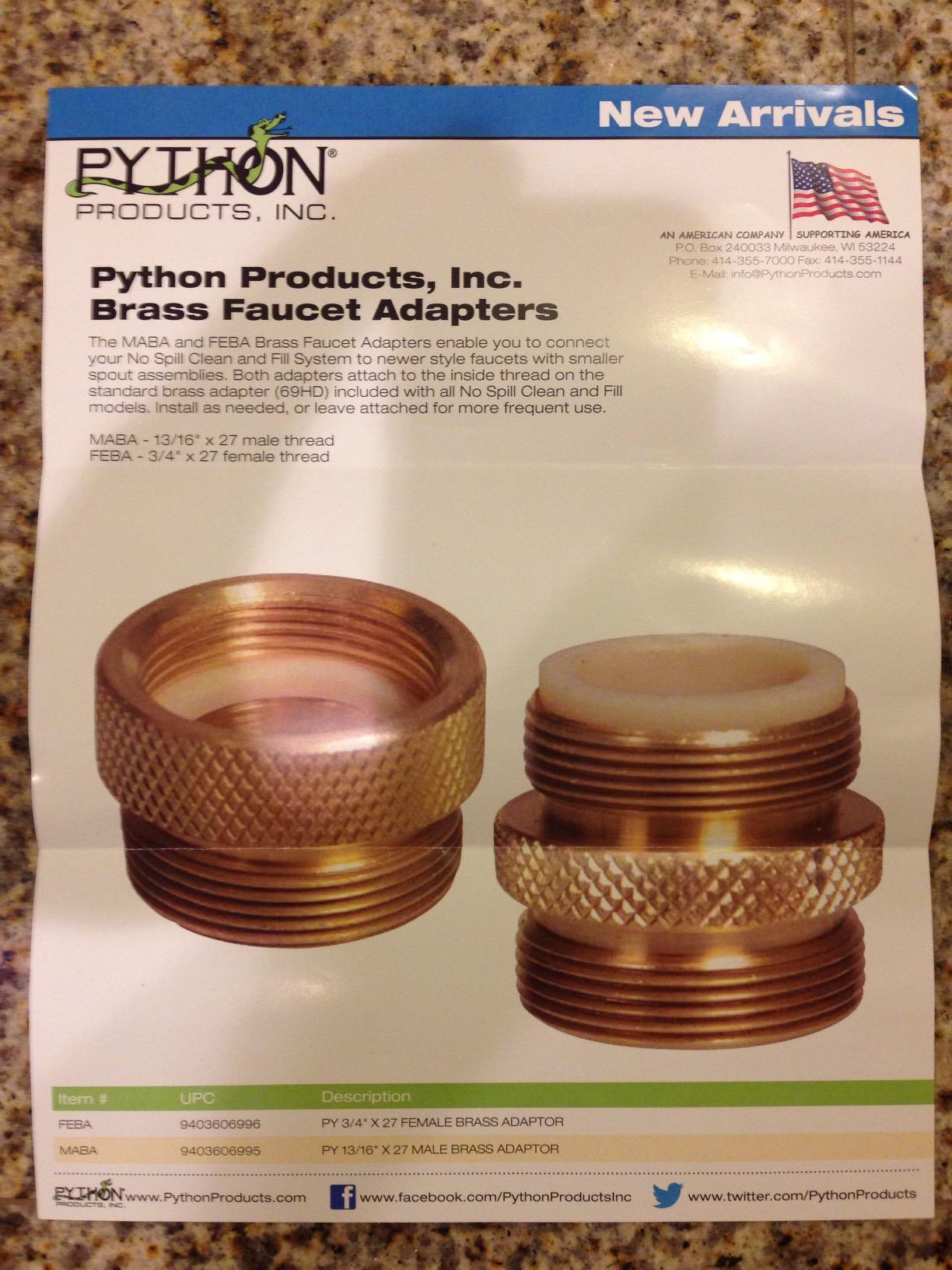 Python No Spill Clean and Fill Aquarium Maintenance System, Gravel Cleaner and Water Changer, 25 Foot customer photo 2