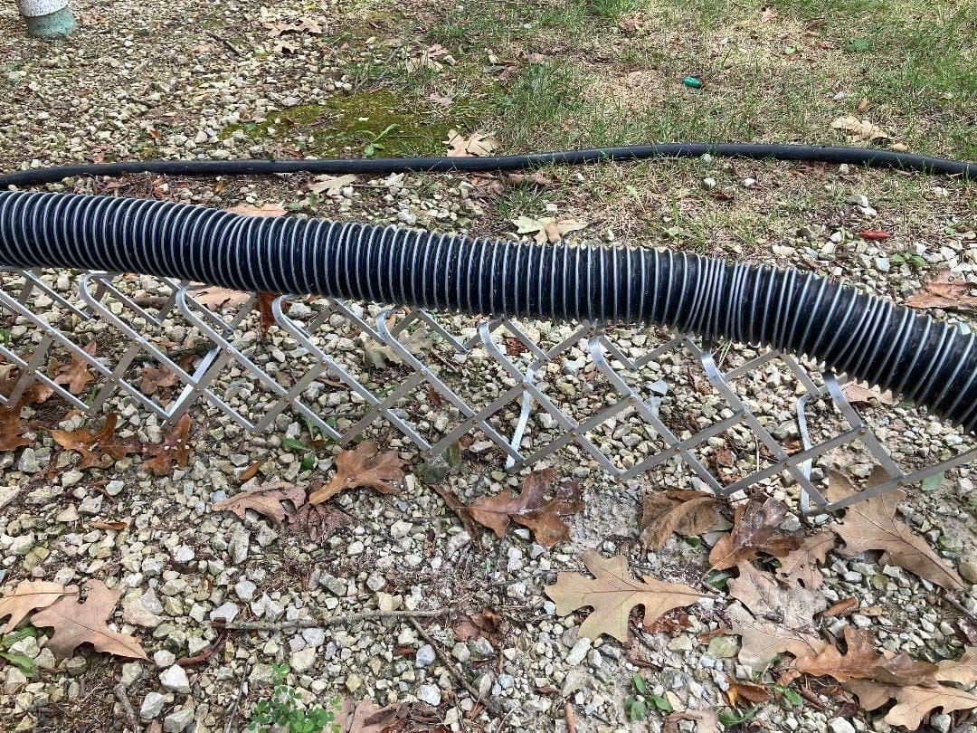 Camco Aluminum Sewer Hose Support, Supports Sewer Hoses Up to 10', Includes Strap Kit to Secure Your Hose in Place, Durable Construction, Lightweight Design, 40351 customer photo 2