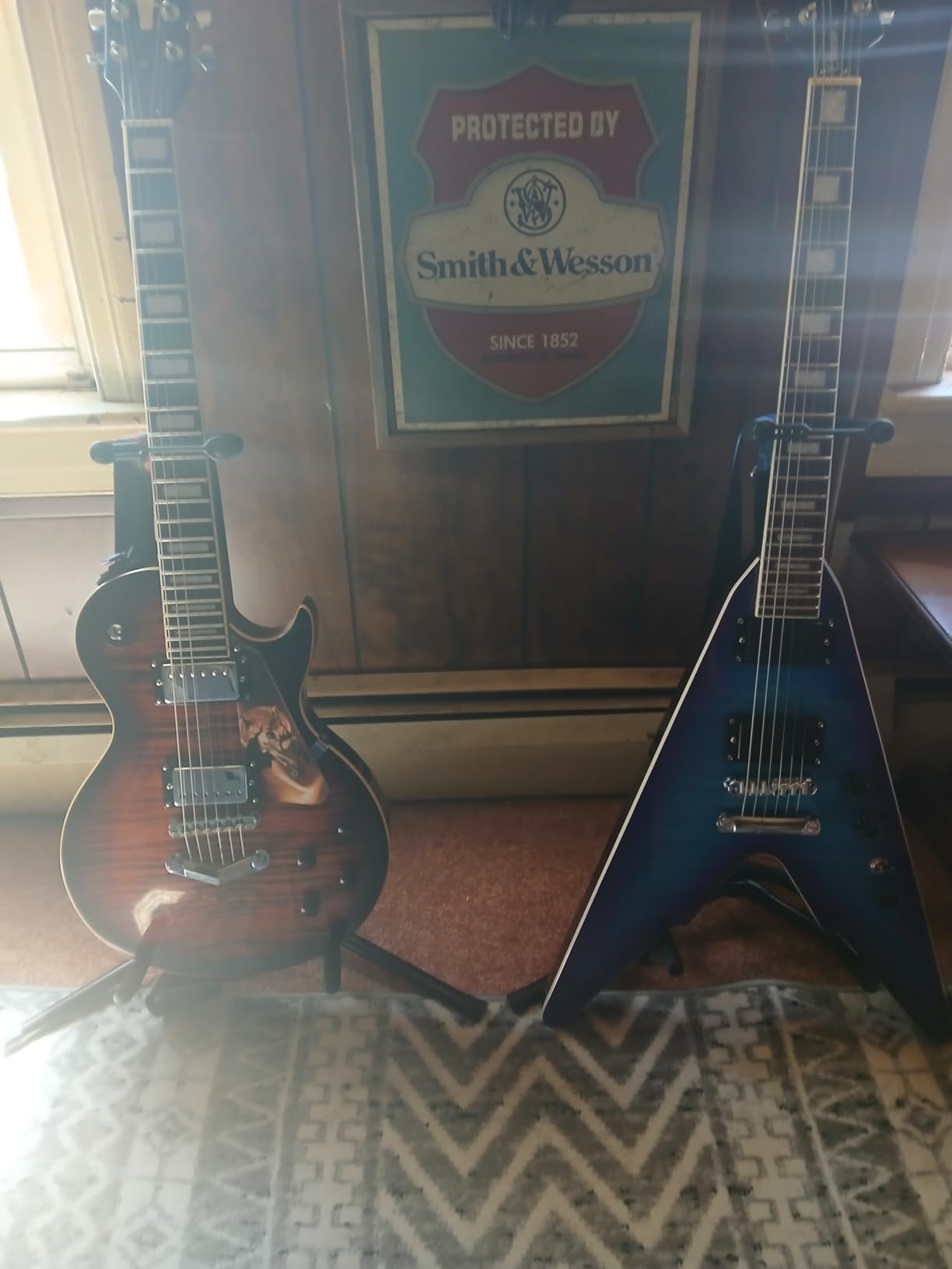 OnStage XCG4 Black Tripod Guitar Stand, Single customer photo 2