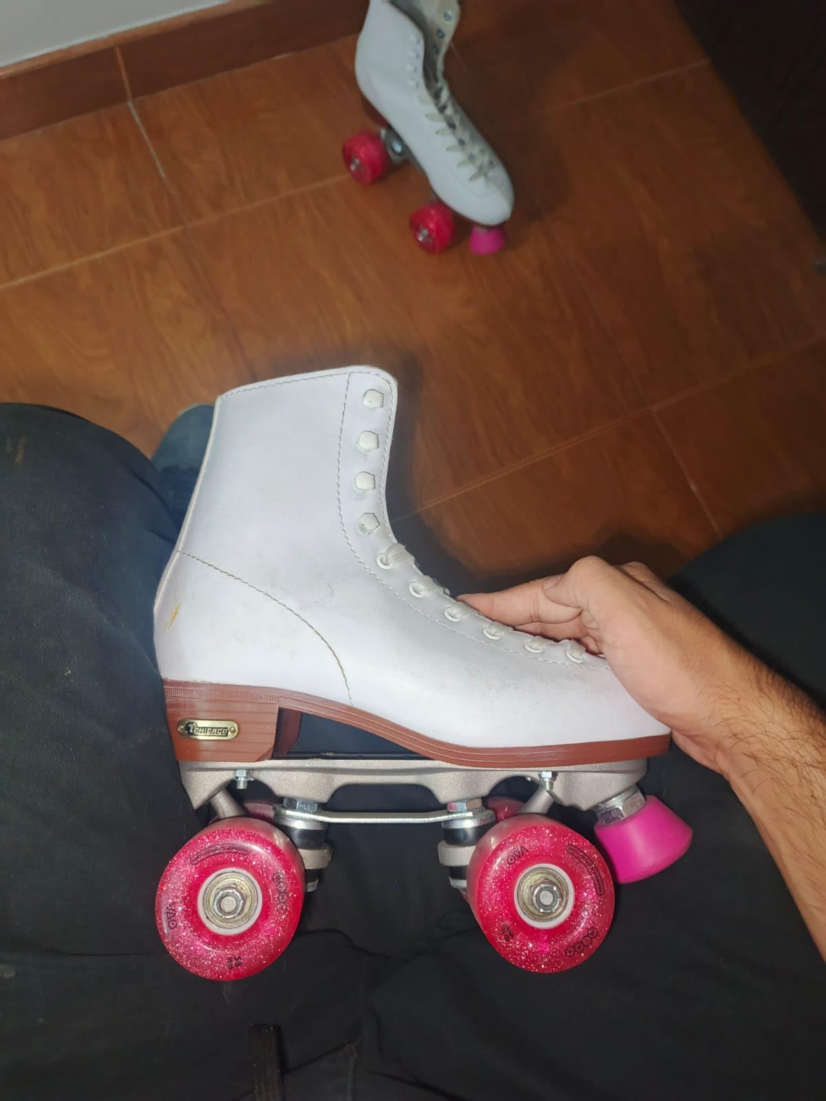 Chicago Skates Classic Quad Roller Skates for Women & Men - Durable & Top Performance, Adjustable High-Top Boots for Safe Indoor/Outdoor Roller Derby-60mm PU Wheels & Semi-Precision Bearings customer photo 2
