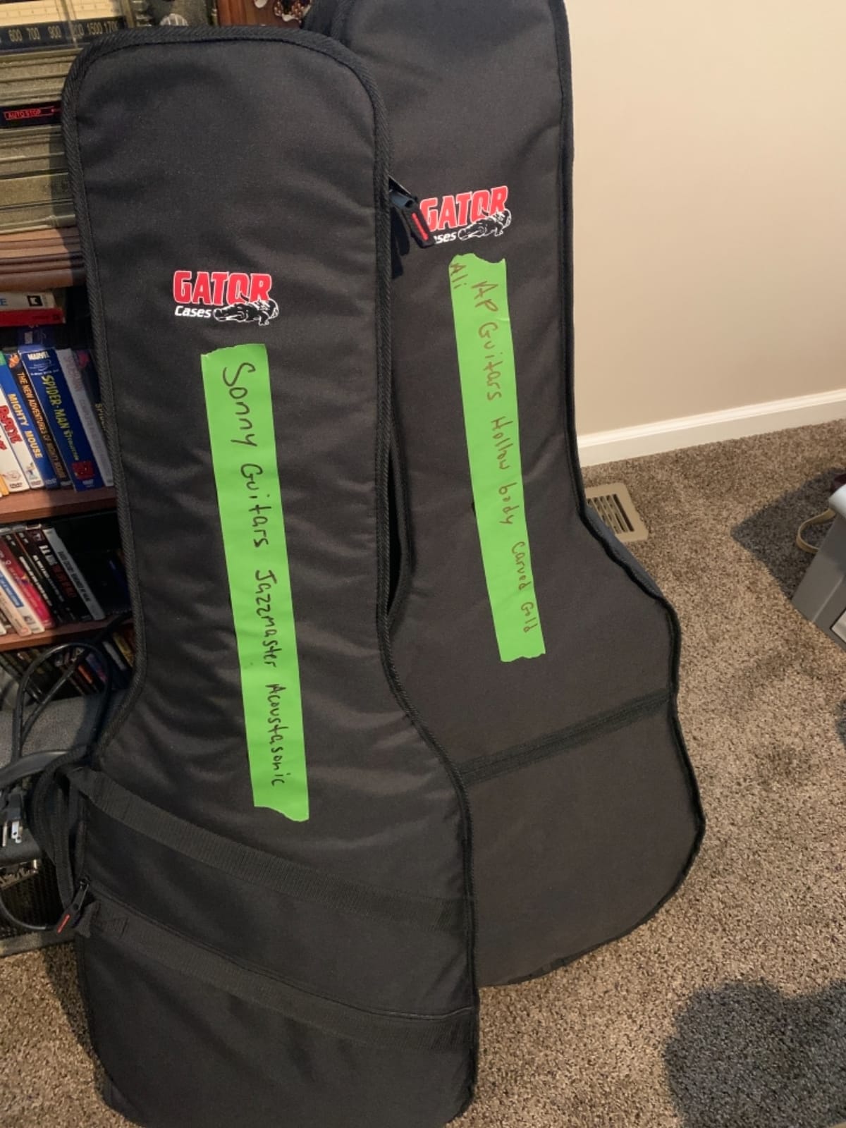 Gator Cases Foam Padded Electric Guitar Gig Bag, Fits Stratocaster and Telecaster Style Guitars up to 40.3