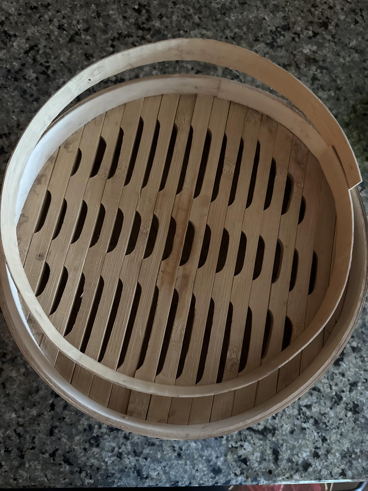 Helen's Asian Kitchen Bamboo Food Steamer with Lid - 100% Natural Bamboo - Basket Steamers for Cooking Dumplings, Dim Sum, Veggies, Fish, Meat - Preserve Nutrients & Flavors - 10-Inch customer photo 2