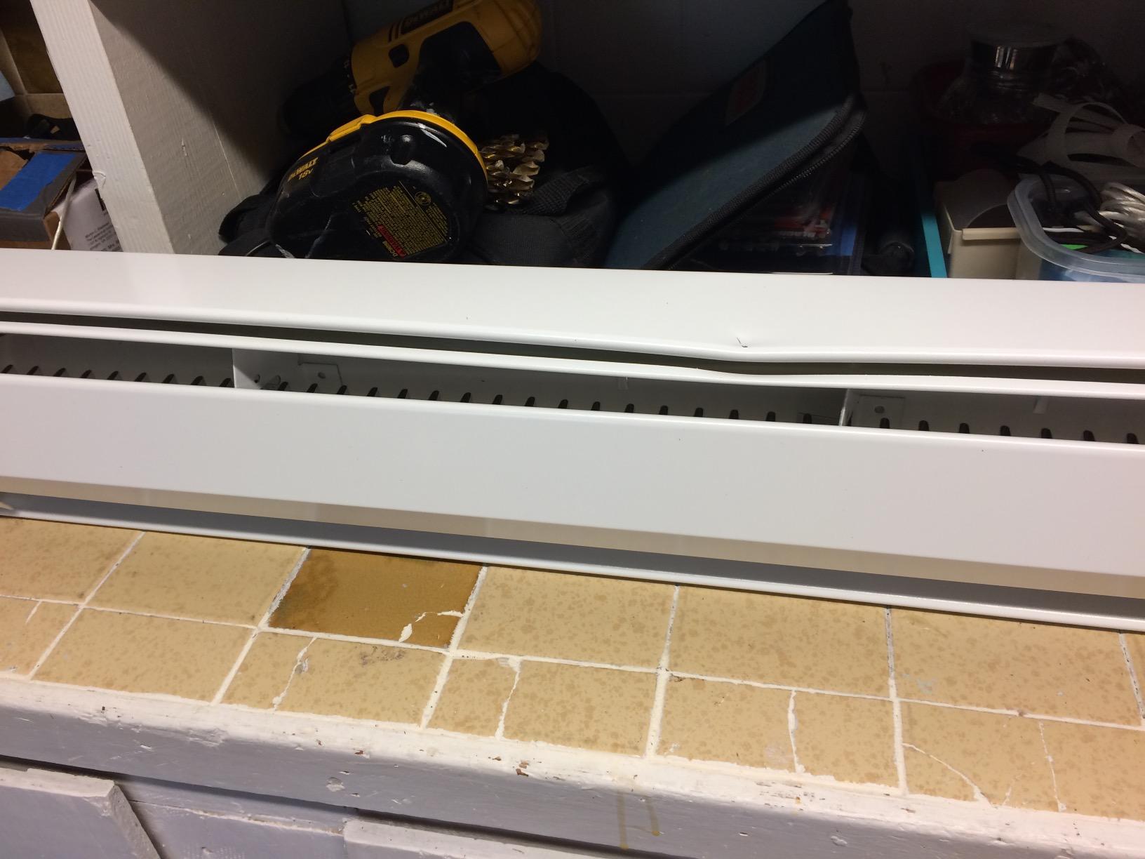 King 4K2410BW 1,000-750-Watt 240/208-Volt 4 Baseboard Heater, Bright White customer photo 2