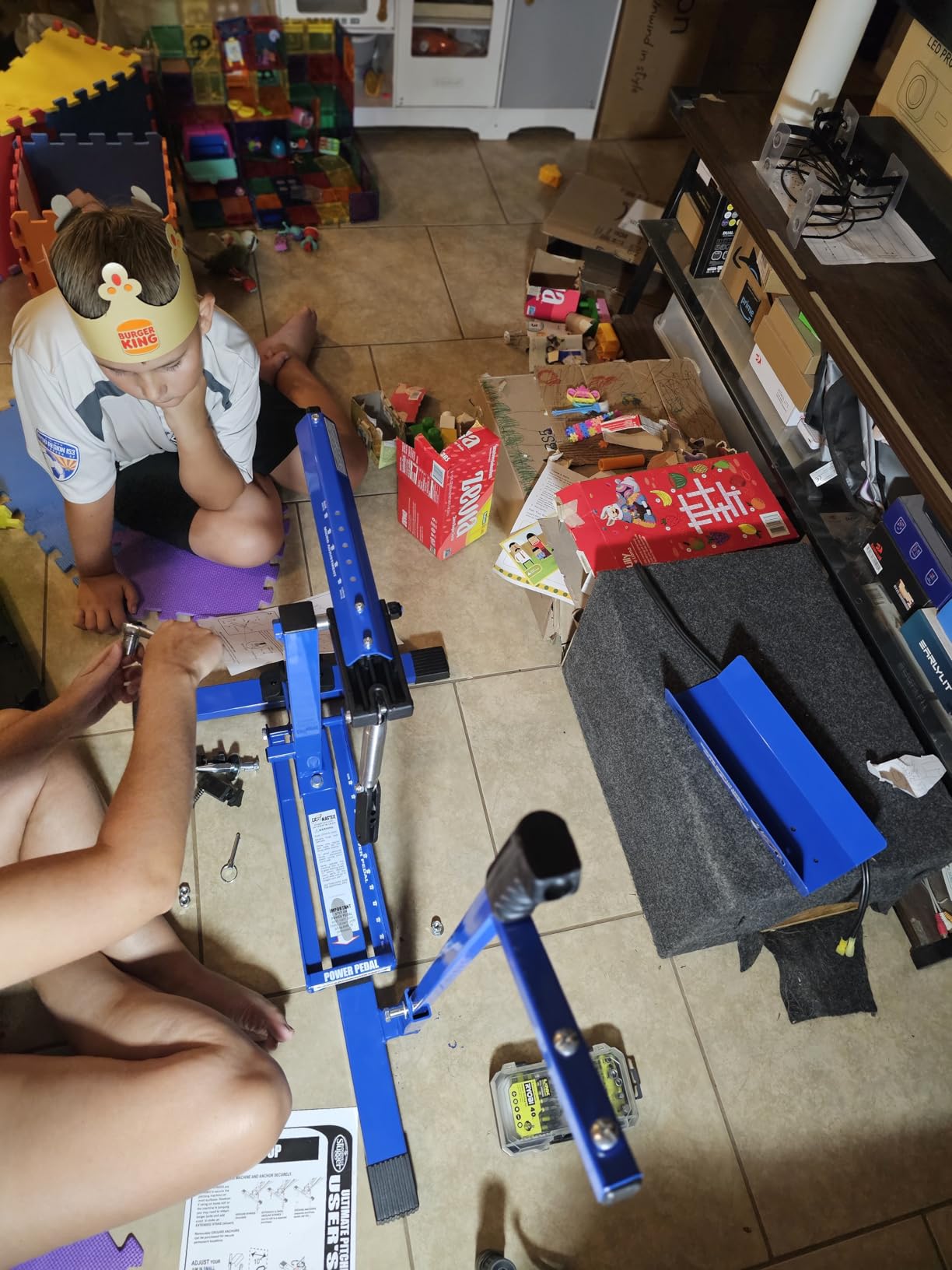 Louisville Slugger Blue Flame Pitching Machine customer photo 1