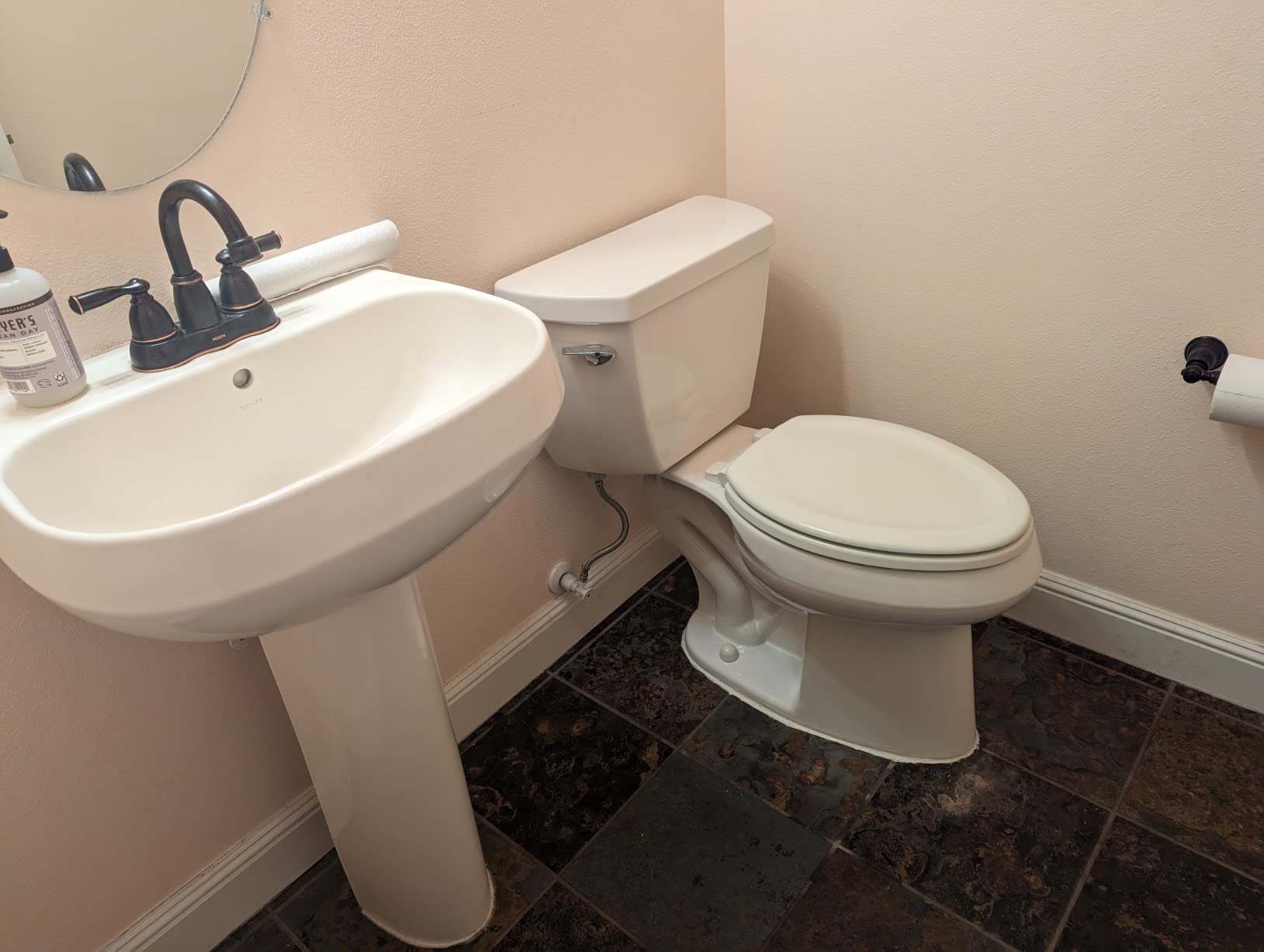 Kohler 3493-0 Highline Classic Comfort Height Two-Piece Elongated 1.6 GPF Toilet, White customer photo 1