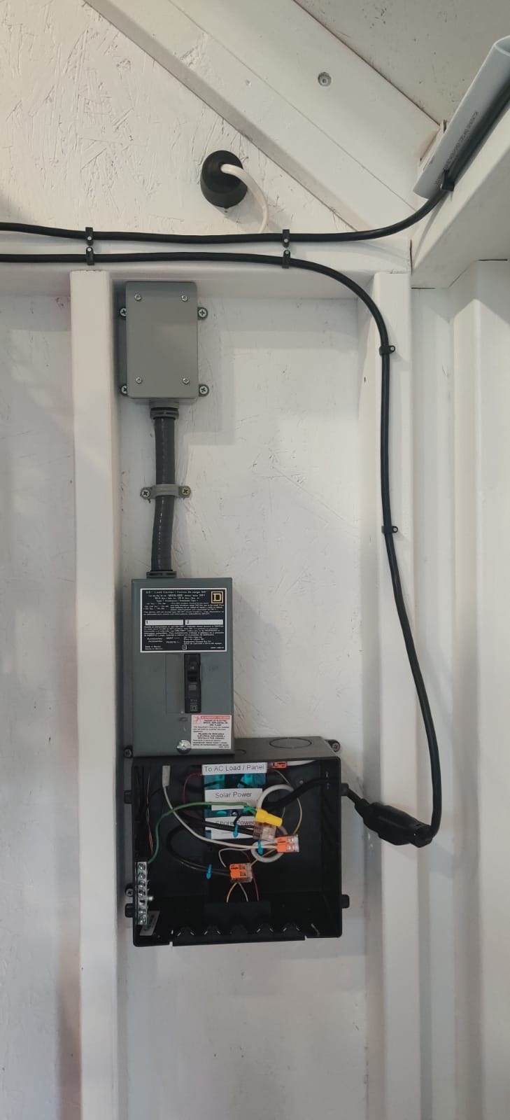 Go Power TS-30 30 Amp Automatic Transfer Switch, Dual Source Compatibility, Generator Delay Switch, Easy Installation, Compact Design customer photo 1