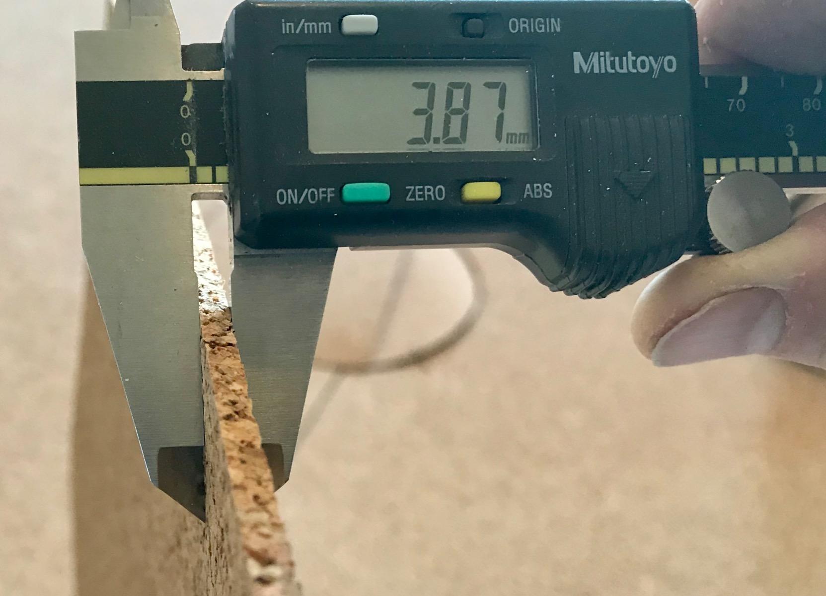 QEP 72000Q Natural Cork Underlayment Roll - 4 ft. Wide x 50 ft. Long x 6 mm Thick - 200 sq. ft. customer photo 2